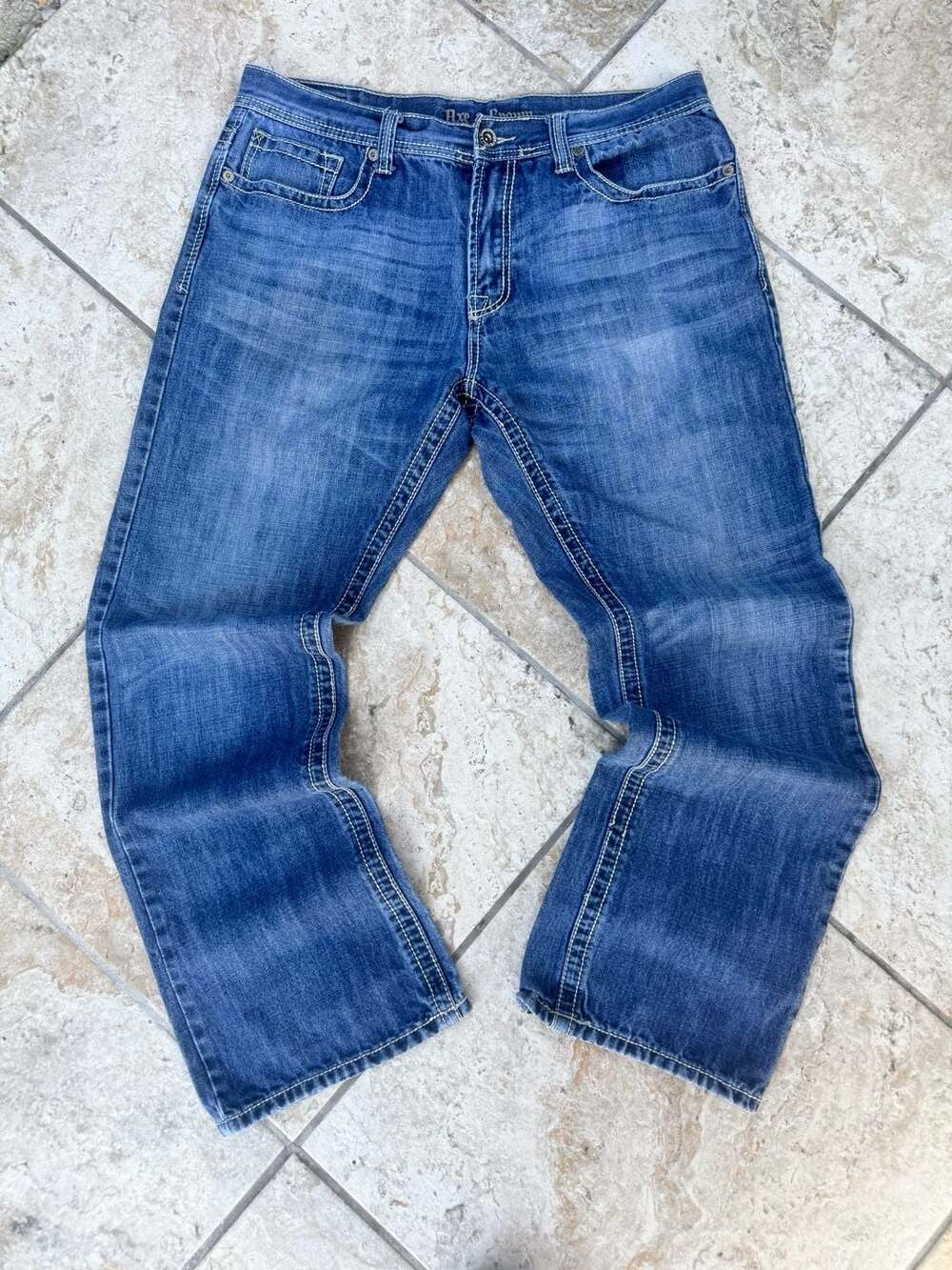 Axe and Crown Slim Fit Denim Jeans